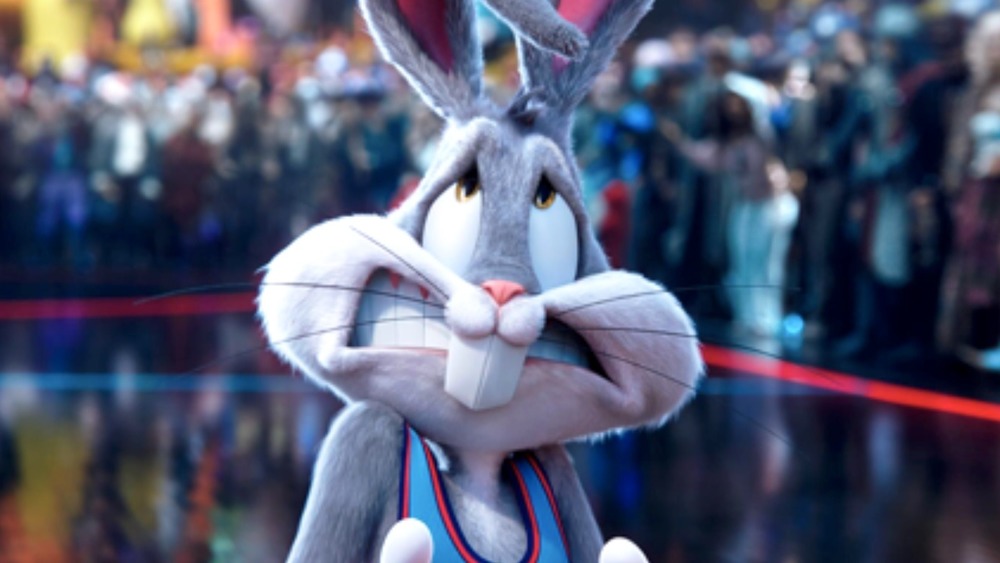 Space Jam 2 Bugs Bunny on the court