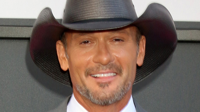 Tim McGraw cowboy hat smile