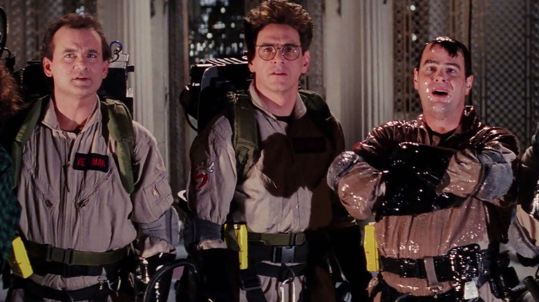 Ghostbusters getting slimed