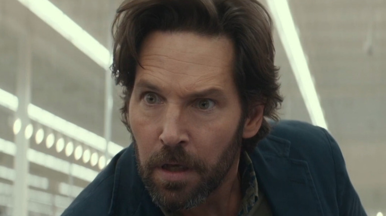 Paul Rudd acting in Ghostbusters