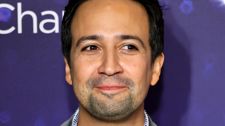 Lin-Manuel Miranda smiling at event