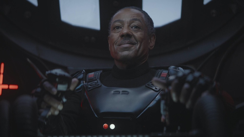 Giancarlo Esposito plays Moff Gideon on The Mandalorian