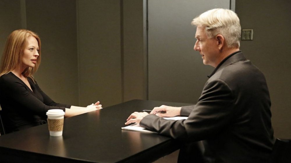 Gibbs and his ex-wife Rebecca on 'NCIS'