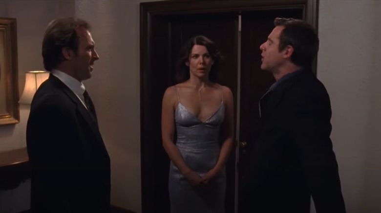 Luke and Christopher fight over Lorelai