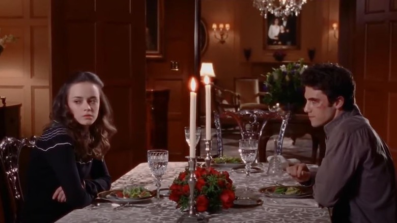 Rory and Jess on "Gilmore Girls"