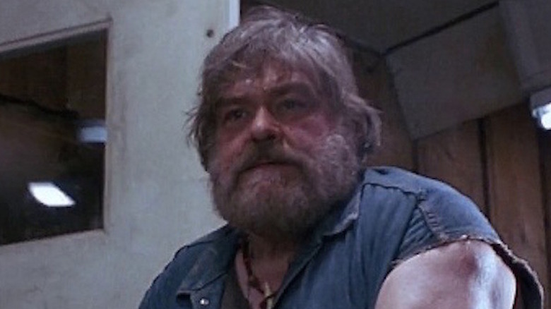 Pete Schrum gives a determined look