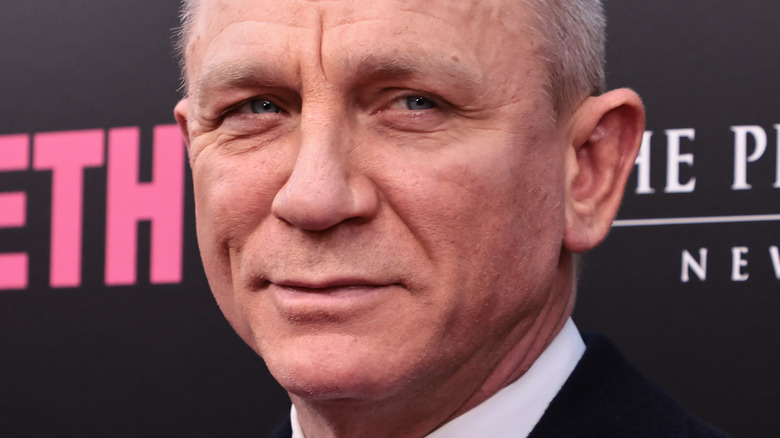 Close-up of Daniel Craig