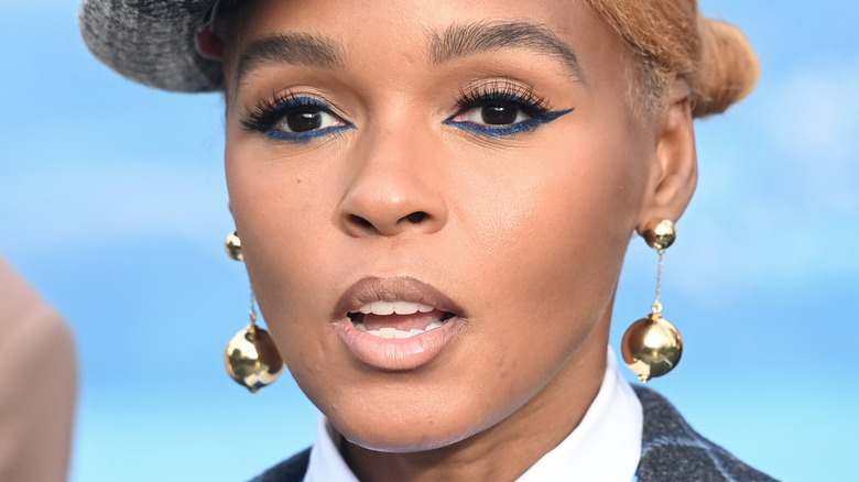 Janelle Monae smiling