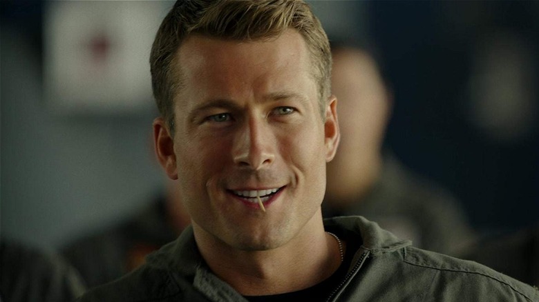 Hangman smirks knowingly in Top Gun: Maverick (2022)