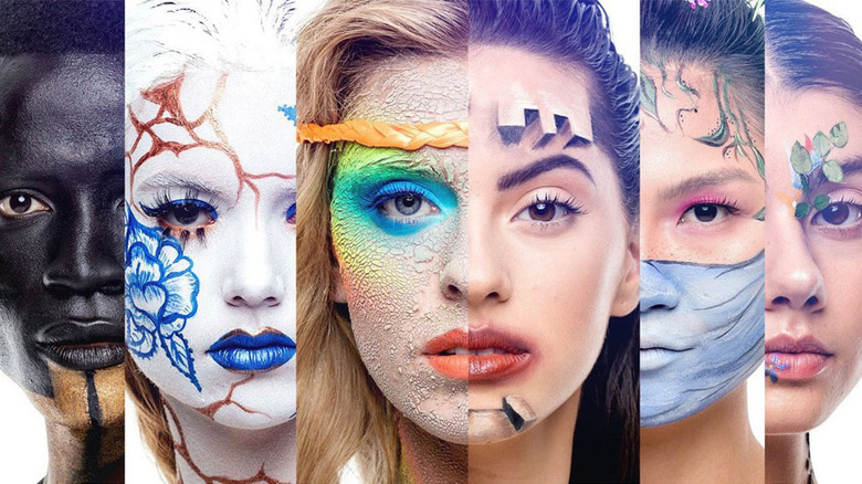Collage of makeup work from season 1 and 2