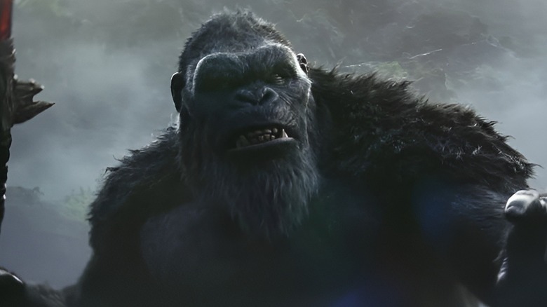 Kong growling