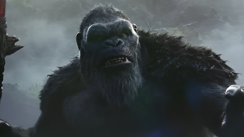 Kong growling