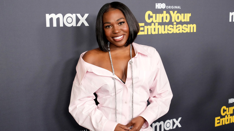 Actress/comedian Laci Mosley at a press event