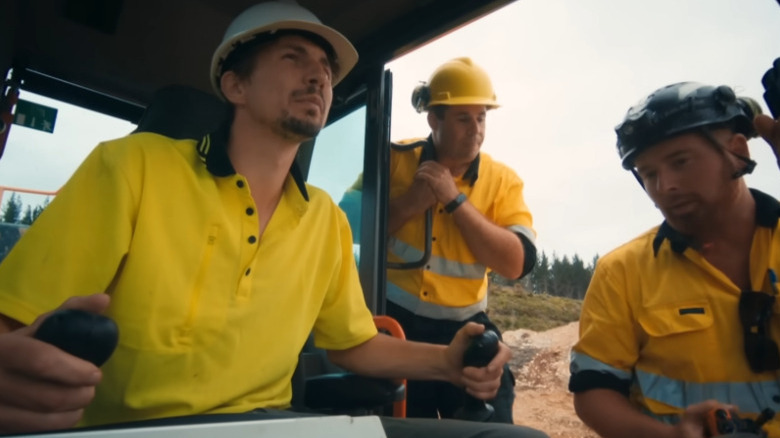 Parker driving mining equipment