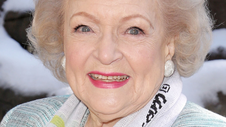 Betty White smiling