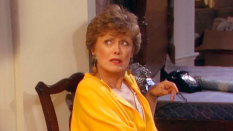 Blanche gets emotional