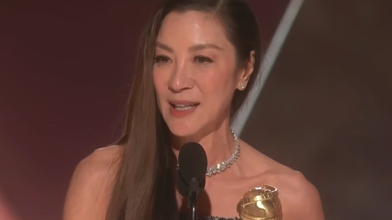 Michelle Yeoh speaking