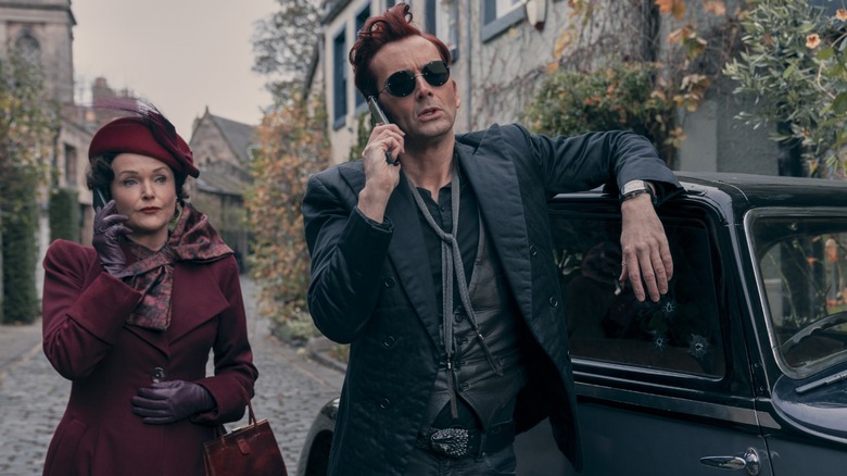 Shax and Crowley on the phone