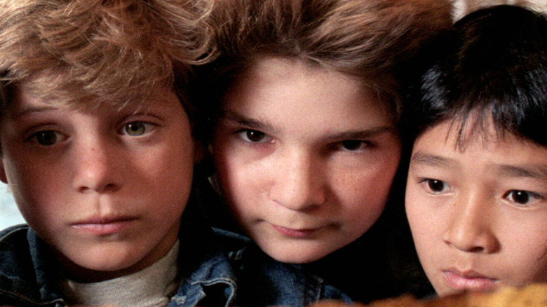 Sean Astin, Corey Feldman and Ke Huy Quan star in The Goonies