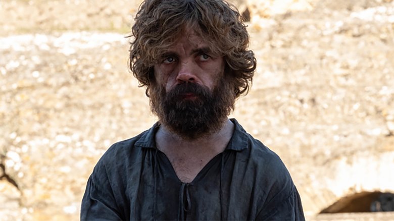Peter Dinklage as Tyrion Lannister on the Game of Thrones series finale