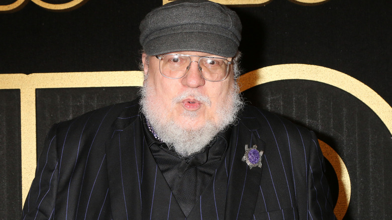 George R.R. Martin attends event