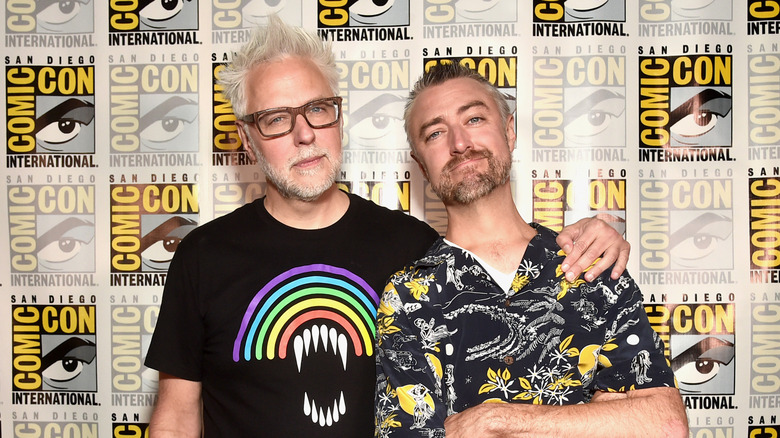 James Gunn and Sean Gunn at San Diego Comic-Con