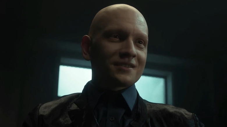 Victor Zsasz smiling in "Gotham"