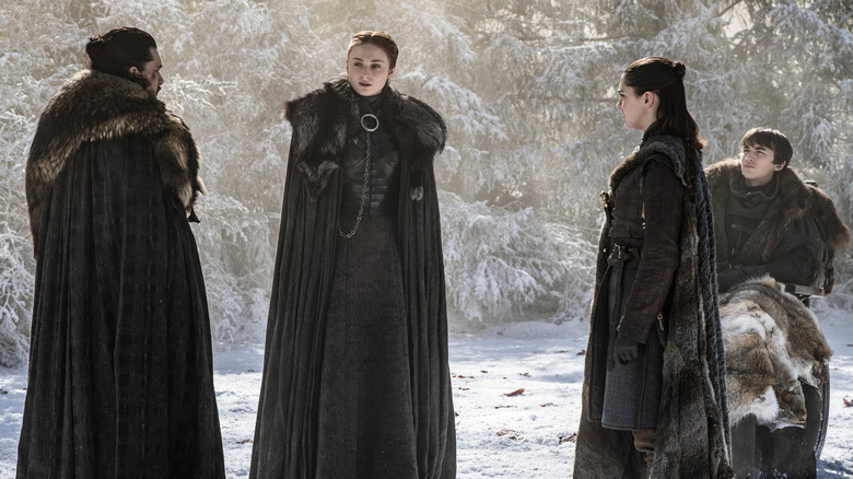 Game of Thrones' surviving Starks are reunited