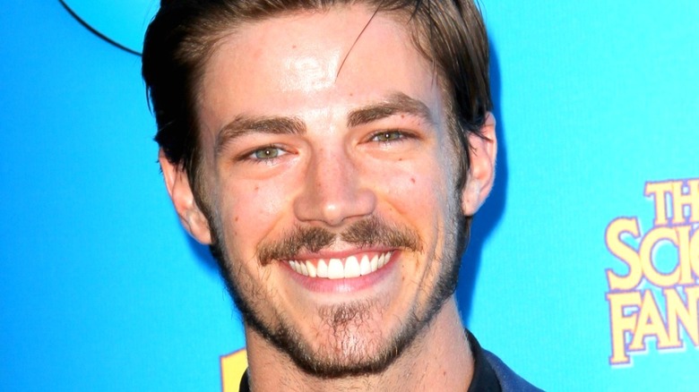 Grant Gustin at premiere