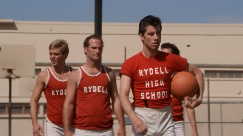 Danny playing basketball