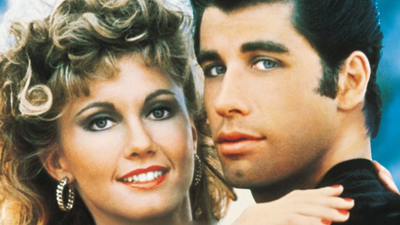 Grease poster Olivia Newton-John and John Travolta