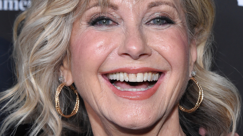 Olivia Newton-John smiles