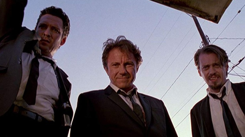 Mr Blonde Mr White Mr Pink open trunk