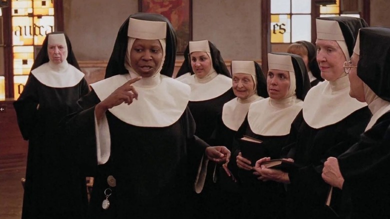 Deloris Van Cartier teaching nuns
