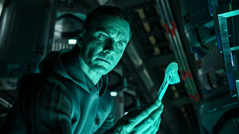 Michael Fassbender in Alien: Covenant