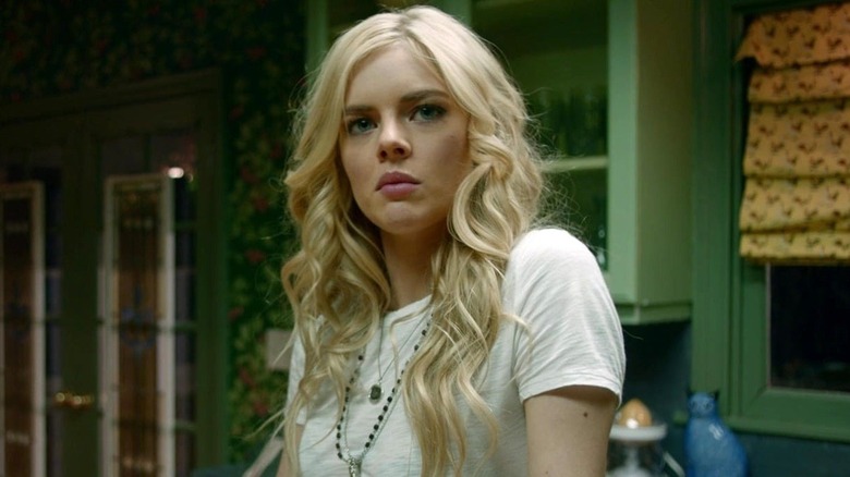 Bee speaking in The Babysitter (2017)