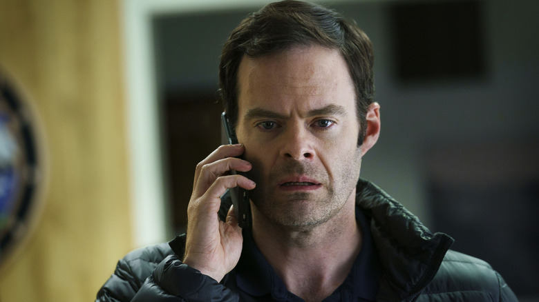 bill hader on phone