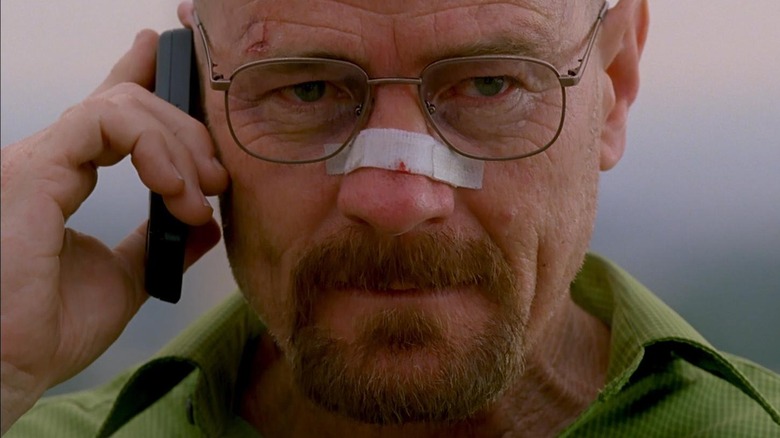 walter white on the phone
