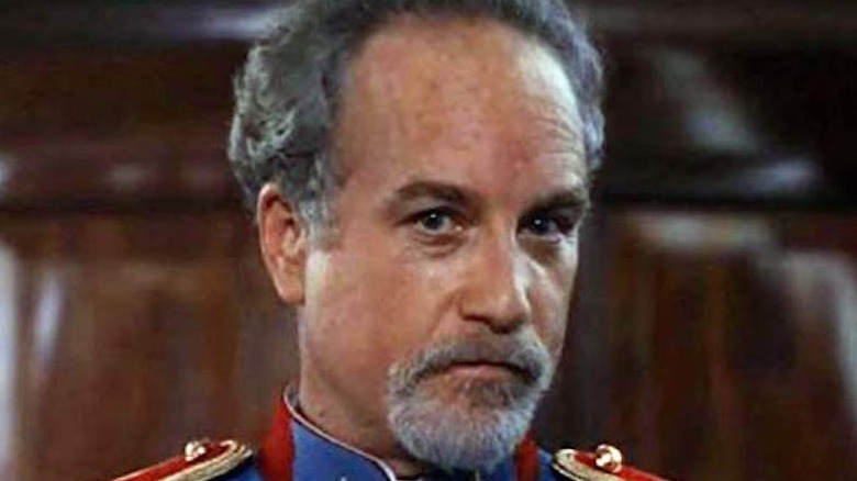 Richard Dreyfuss wears a uniform