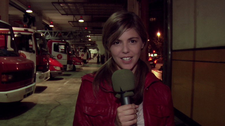 Manuela Velasco reporting