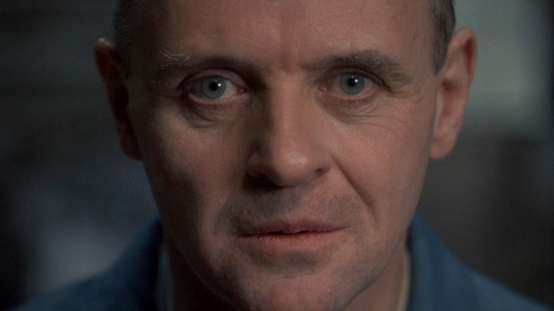 Hannibal Lecter staring