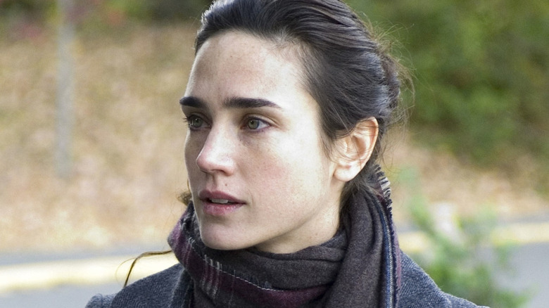 Jennifer Connelly wearing scarf
