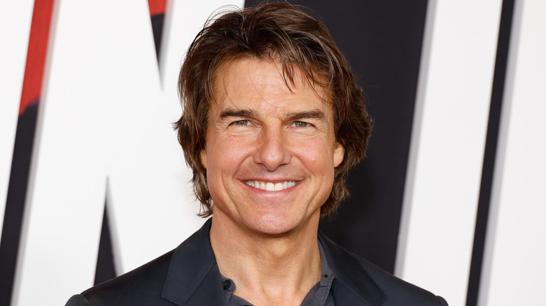 Tom Cruise smiling