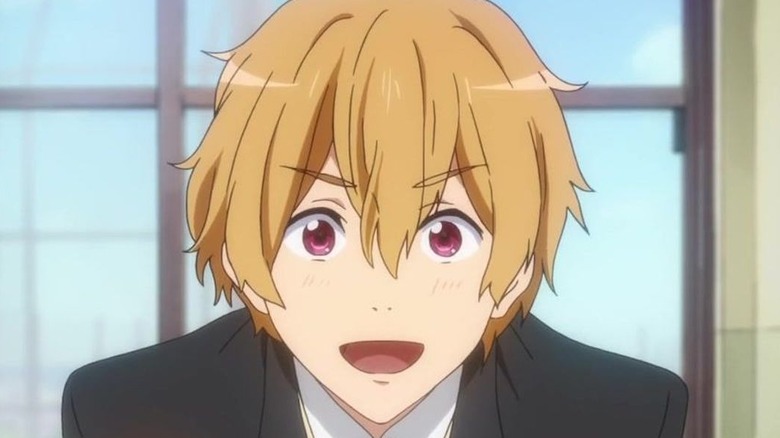 Nagisa from Free!: Iwatobi Swim Club smiling