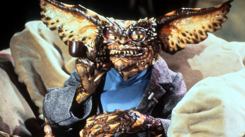 Brain Gremlin smoking a pipe
