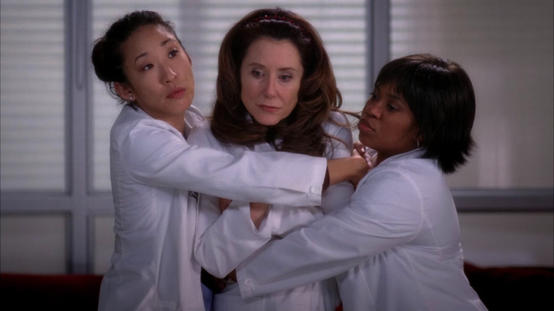 Cristina and Bailey hugging Dixon