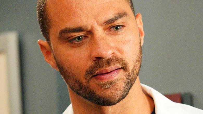 Jesse Williams looking bright eyed