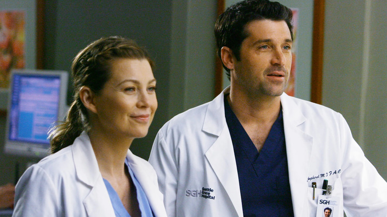 Derek and Meredith looking forward