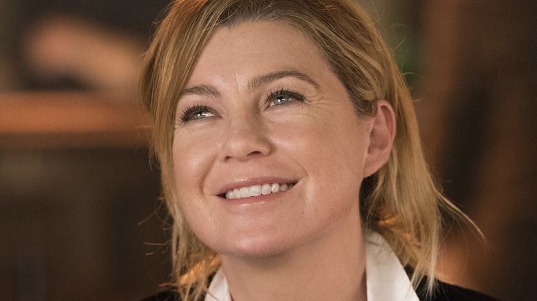 Meredith Grey smiling