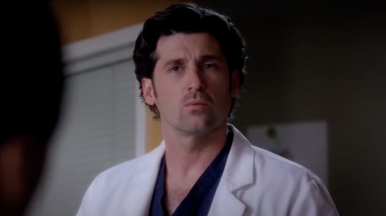 Derek Shepherd looking perplexed